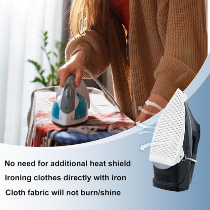 Universal Teflon Iron Cover for Steam & Dry Iron || Non-Stick Heat Resistant Soleplate Protector || Prevents Shine & Burns